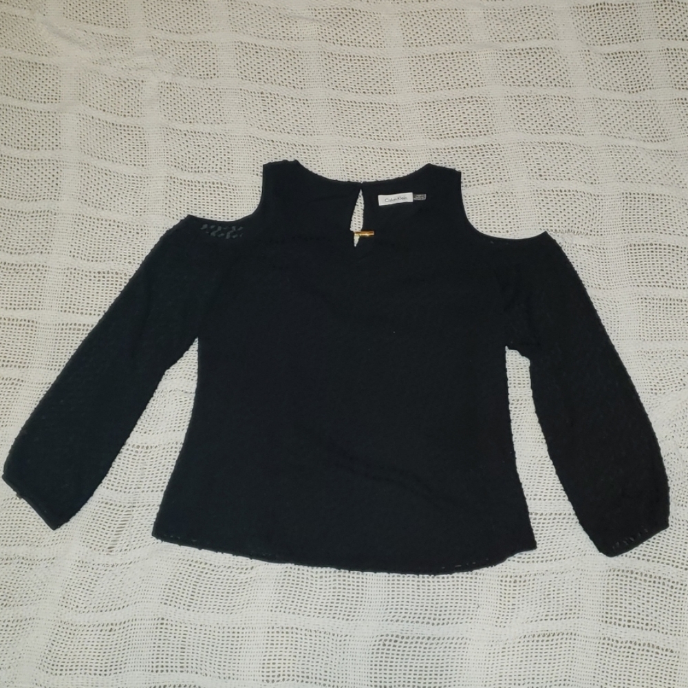 Calvin Klein black blouse